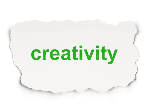 Hirdetési koncepció: kreativitás, a háttér — Stock Fotó