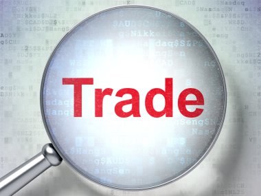 İş kavramı: optik cam ticaret