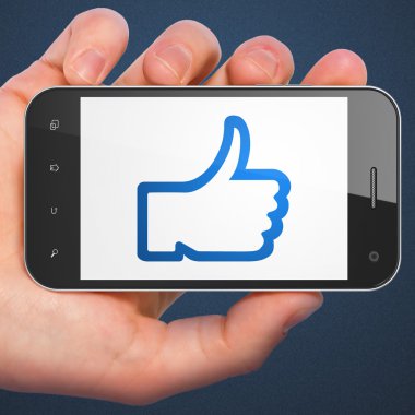 Sosyal ağ kavramı: smartphone gibi