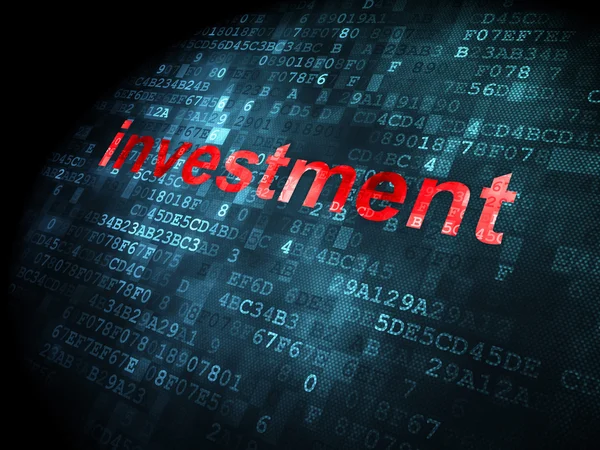 Business concept: Investment on digital background — Stock Photo, Image