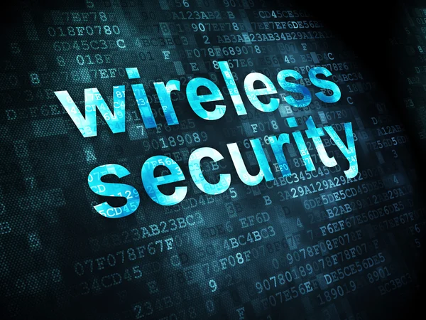 Safety concept: Wireless Security on digital background — Stock Photo, Image