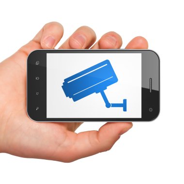 Koruma kavramı: Cctv kamera smartphone cep telefonu ile
