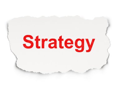 Ekonomi kavramı: Kağıt arka plan stratejisi