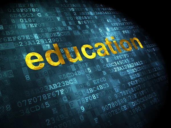 Education concept: Education on digital background — Stock Photo, Image