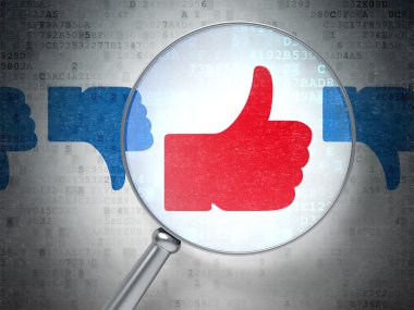 sosyal network kavramı: mesela aksine basamak üzerinde optik cam