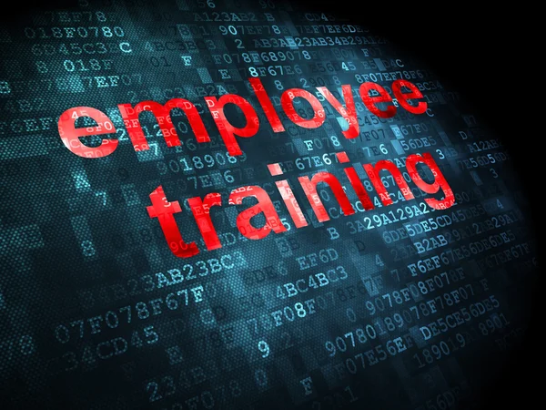 Education concept: Employee Training on digital background — Stock Photo, Image