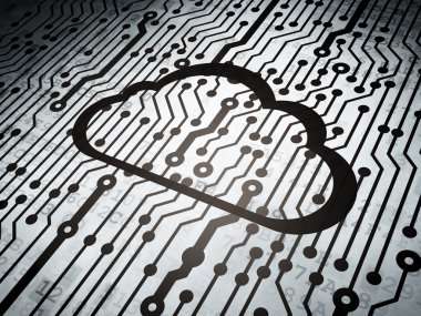 bulut bilgi işlem kavramı: bulut ile devre kartı