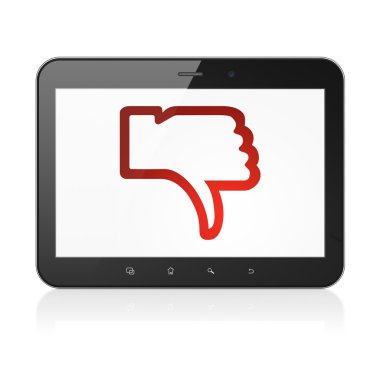 sosyal network kavramı: aksine tablet pc bilgisayar