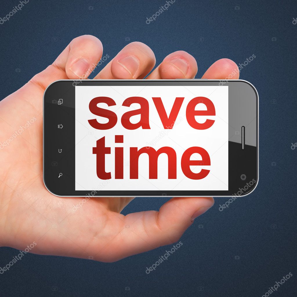 Timeline concept: Save Time on smartphone