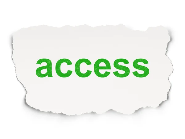 Security concept: Access on Paper background — Stock Photo, Image