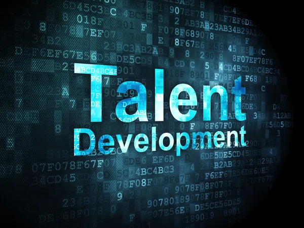 Education concept: Talent Development on digital background — Stock Photo, Image