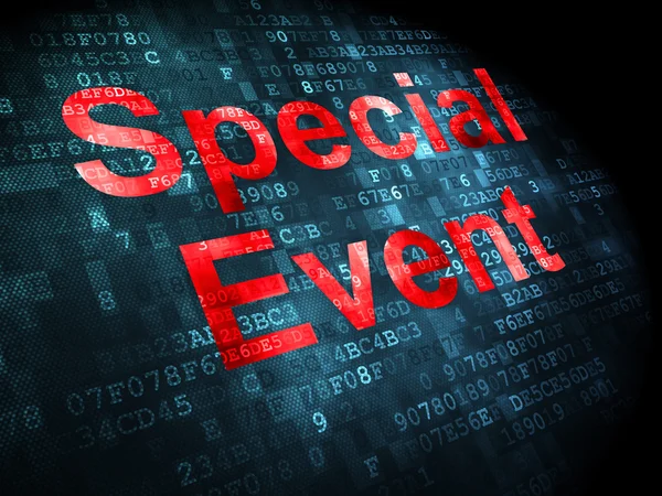 Business concept: Special Event on digital background — Stock Photo, Image