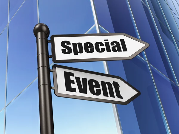 Business concept: sign Special Event on Building background — Stock Photo, Image