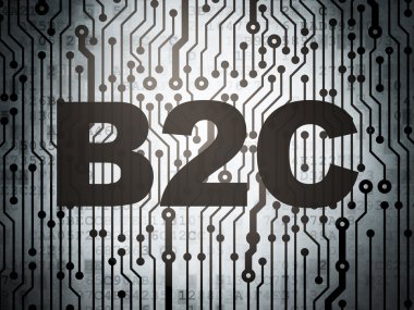 Ekonomi kavramı: b2c ile devre kartı