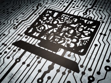 Концепція освіти: друкованій платі з комп'ютера pc