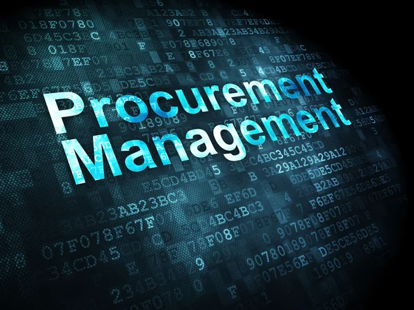 Business concept: Procurement Management on digital background — Stock Photo, Image