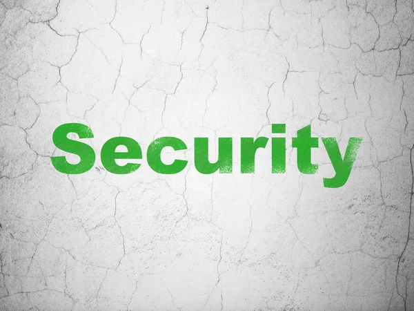 Concepto de seguridad: Seguridad en el fondo de pared —  Fotos de Stock