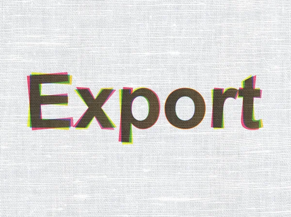 Geschäftskonzept: Export auf Textur Hintergrund — Stockfoto