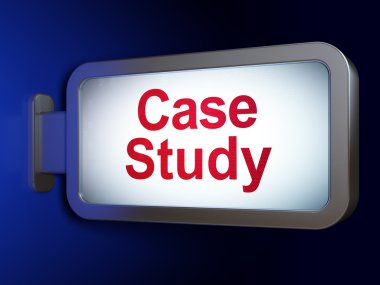 Eğitim kavramı: billboard arka plan case study