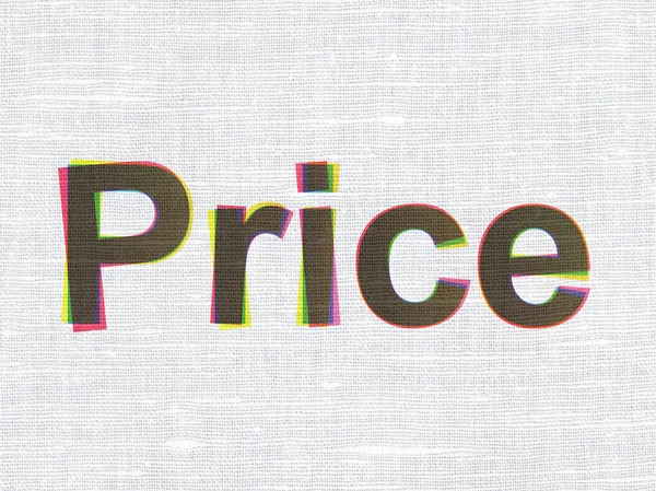 Marketing-Konzept: Preis auf Textur Hintergrund — Stockfoto