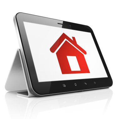 Ekonomi kavramı: ev tablet pc bilgisayar