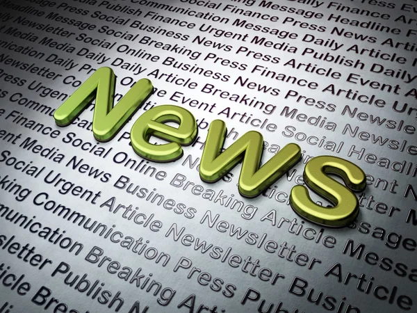 News concept:  News on News background — Stock Photo, Image