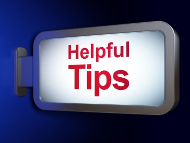 Eğitim kavramı: billboard arka plan yararlı ipuçları