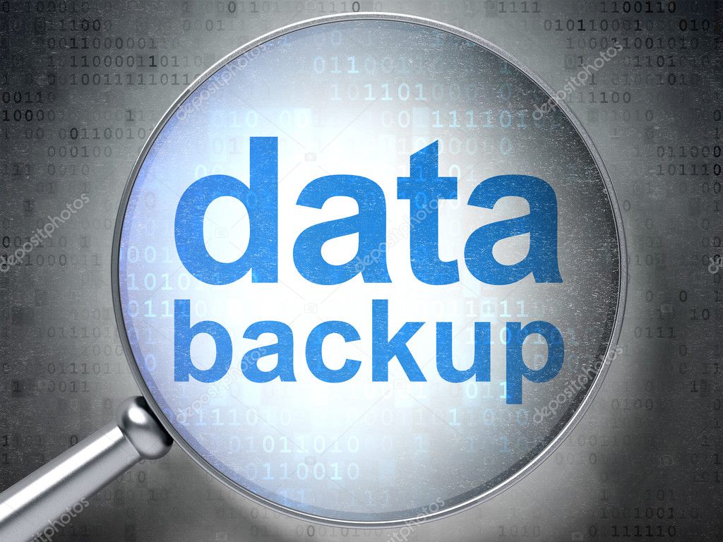 Information concept: Data Backup with optical glass