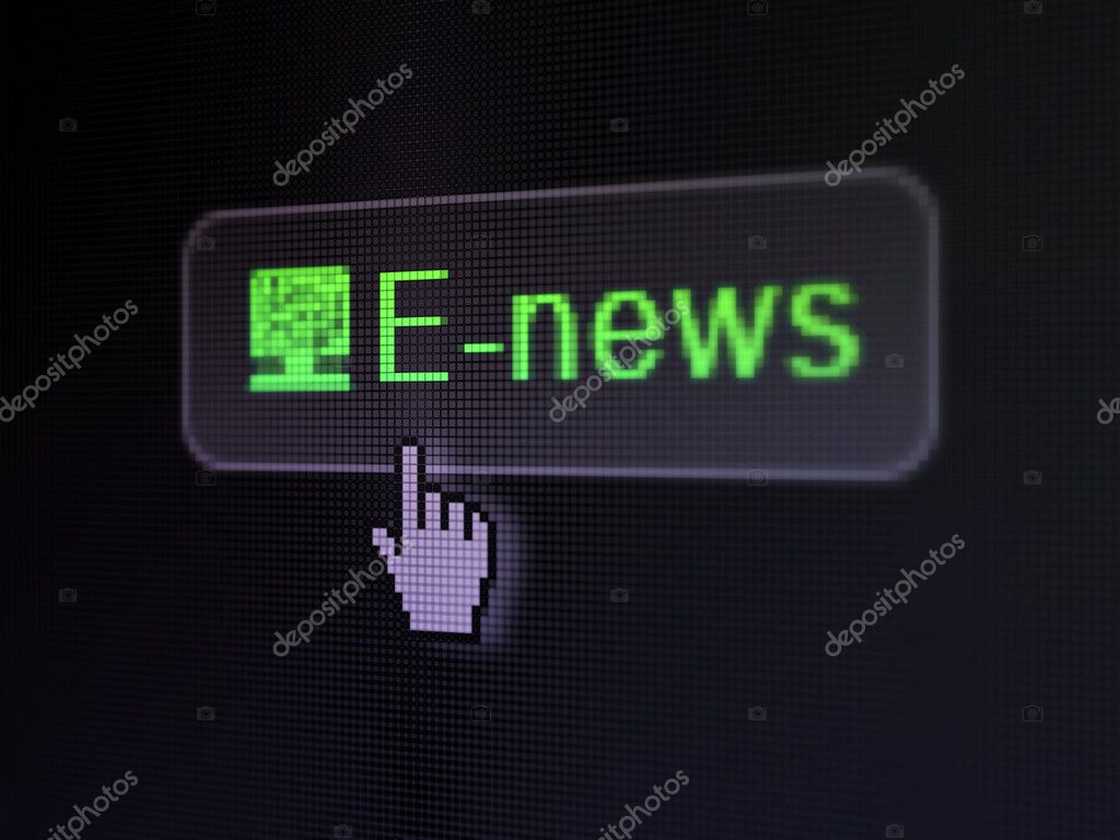 Conceito De Notícias E Notícias E Computador Pc Em Plano De Fundo