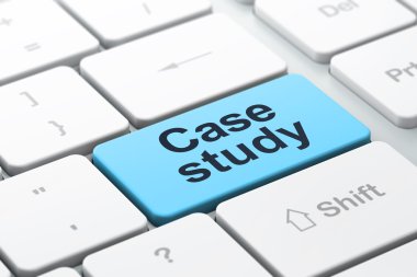 Eğitim kavramı: bilgisayar klavye arka plan case study