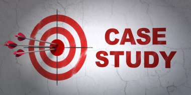 Eğitim kavramı: hedef ve duvar arka plan case study