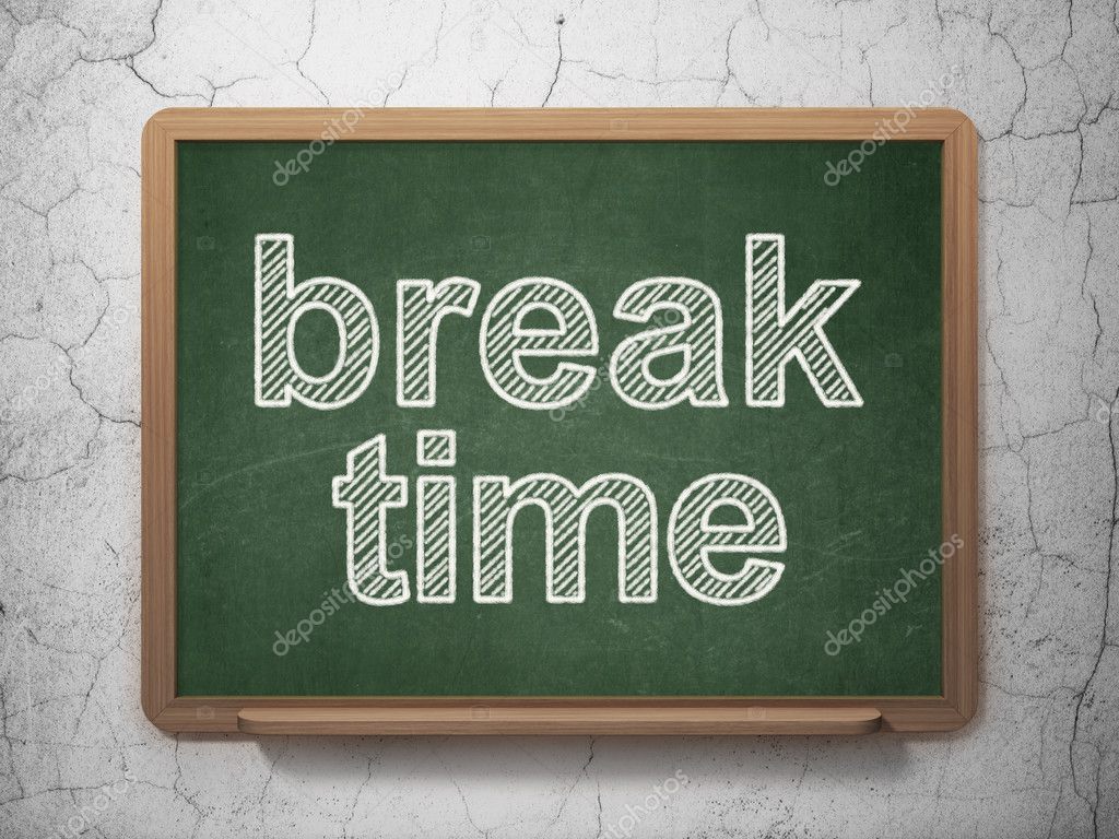 depositphotos_45238975 stock photo timeline concept break time on