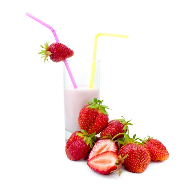 Yogurt di bacche . — Foto Stock