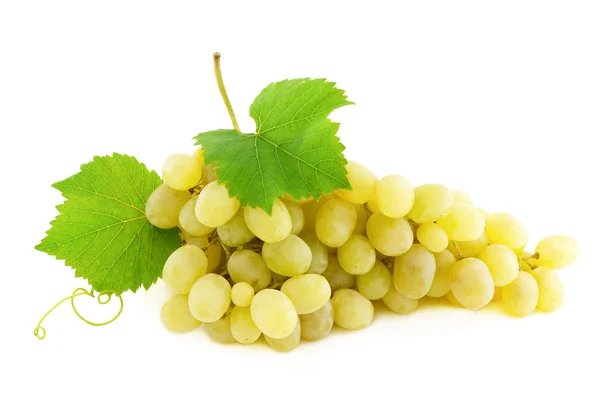 Спелые, зеленые сорта винограда . — стоковое фото