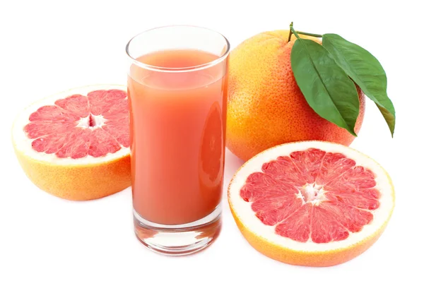 Grapefruit ,orange and juice. — Stock Photo, Image