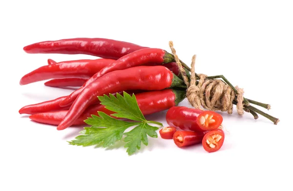 Čerstvé chilli papričky — Stock fotografie