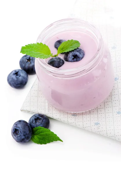 Blueberry smoothie — Stock Photo, Image