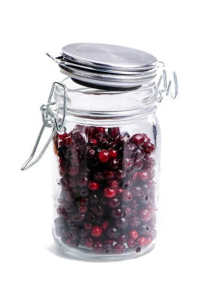 Berries in container — Stock Photo, Image