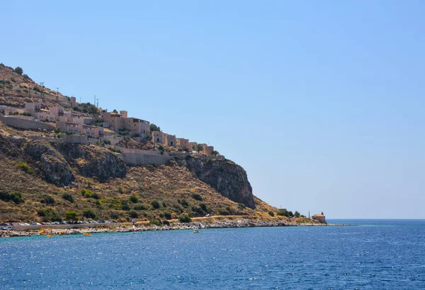 Resort Village Limeni Peloponnese Greece — Foto de Stock