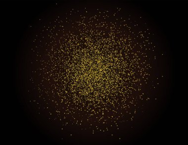 Parçacık patlaması etkisi, parıltı dokusu, temel parçacıklar, ışıldayan doku.