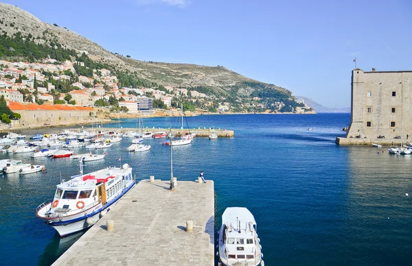 Port of Dubrovnik, Croatia — Stock Photo, Image