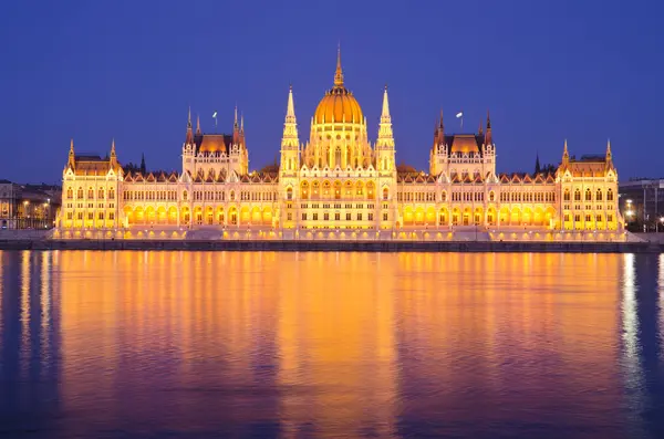 O Parlamento húngaro — Fotografia de Stock