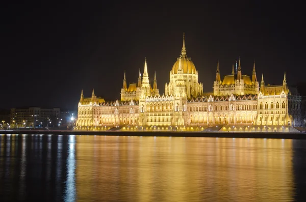 O Parlamento húngaro — Fotografia de Stock