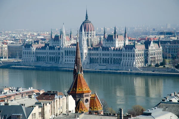 Parlamento (Hungria) em Budapeste — Fotografia de Stock