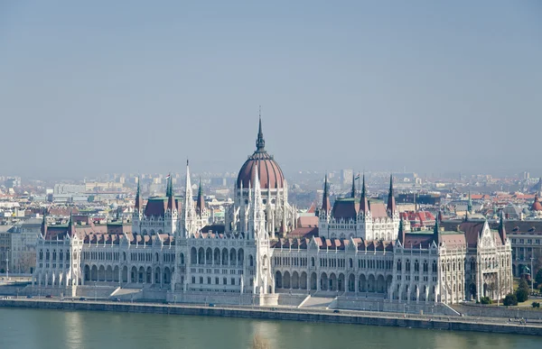 A Parlament (Magyarország)-Budapest — Stock Fotó