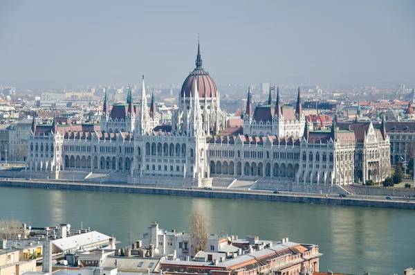 A Parlament (Magyarország)-Budapest — Stock Fotó