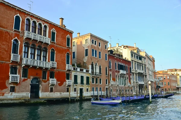 Grand Canal in Venetië, Italië. — Stockfoto