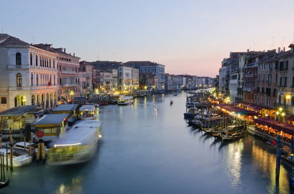 A Grand canal, Velence — Stock Fotó