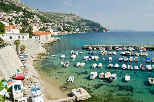 Dubrovnik Old City medieval architecture, Dalmatia County — Stock Photo, Image