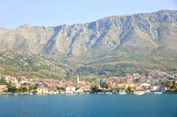 Kasaba omis Hırvatistan — Stok fotoğraf